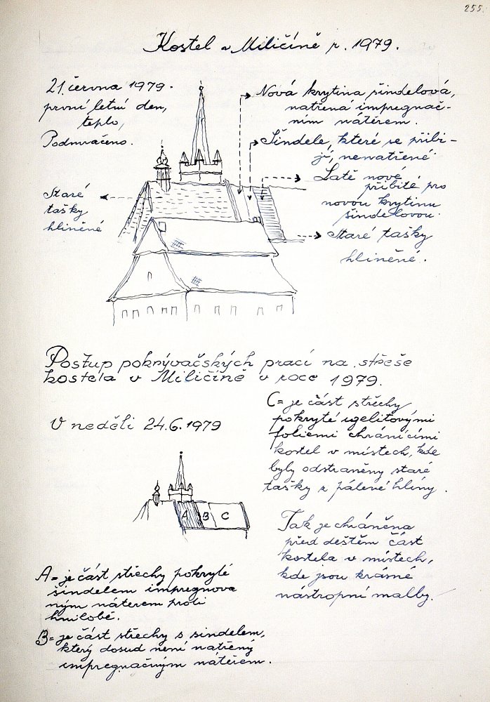 Pt pamtn kniha msta Milina, strana 255